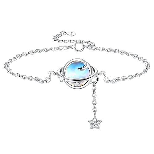 Bracelet Adramata Femme Argent 925 Pierre de Lune Brillants - Cadeau pour Elle - Fête des Mères Recycled Claim Standard