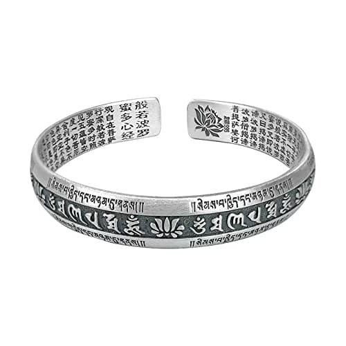 Bracelet Plaqué Argent CYSJ pour Femmes Nouveauté Zen Bouddha Mantra Lotus Meilleur Cadeau Anniversaire De Noël

Bracele