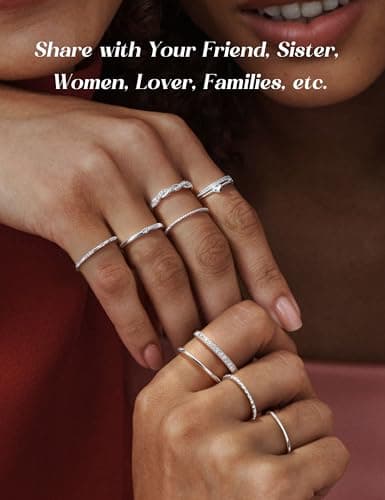 CASSIECA 9PCS Bagues Or Plaqué 14K pour Femme Élégantes Bagues Réglable Cadeau Femme Occasions Spéciales