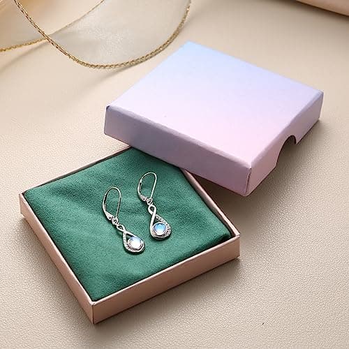 Adramata Boucles d'Oreilles en Argent Sterling 925 pour Femme Recycled Claim standard
Adramata Pierre de Lune Boucle d'O