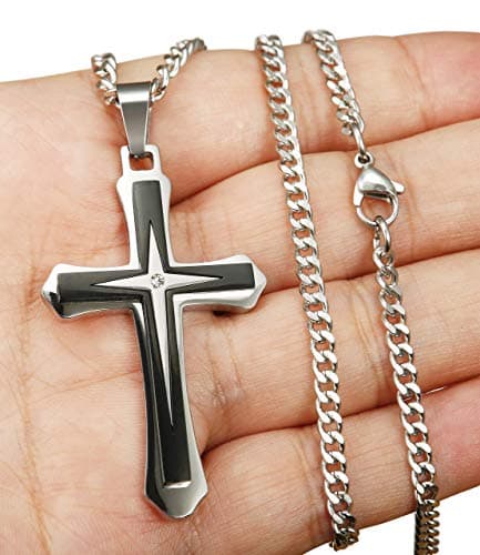 Collier en Acier Inoxydable Adramata pour Hommes 22-30 Pouces Gourmette Recycled