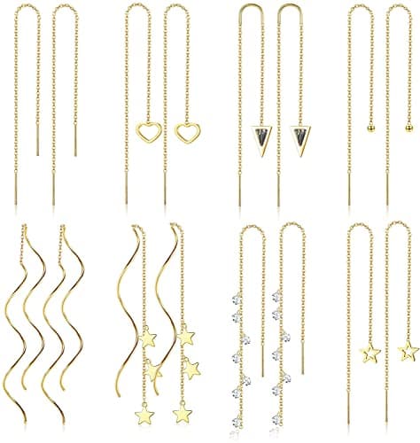 Adramata Boucles d'Oreilles en Acier Inoxydable pour Femmes Goutte Gland Usine Direct US